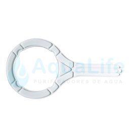 Llave Plástica Blanco p/ Filtro Central